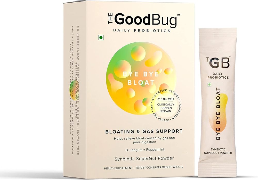 The Good Bug - Daily Probiotic - Bye Bye Bloat - 30 Sticks