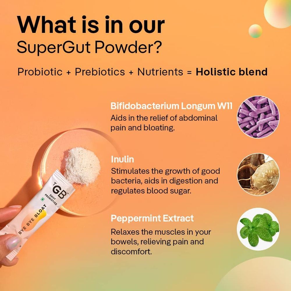 The Good Bug - Daily Probiotic - Bye Bye Bloat - 30 Sticks