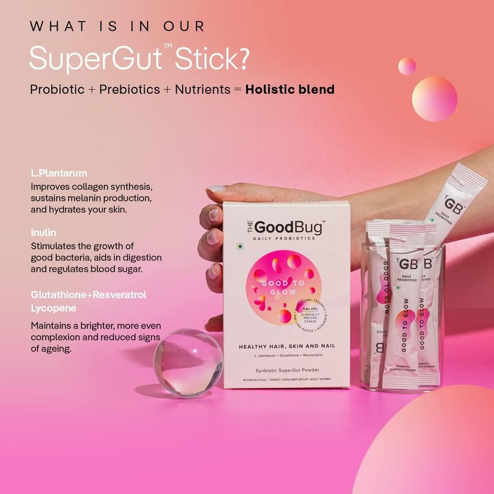 The Good Bug - Daily Probiotic - Good To Glow - 15 Sticks