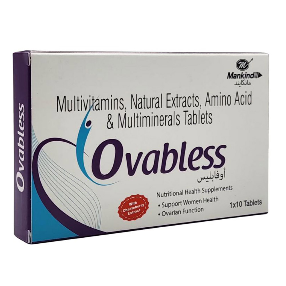 Mankind - Ovabless Nutraceutical Tablets - 30 Pcs