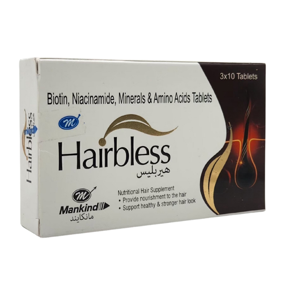 Mankind - Hairbless Tablets - 30 Pcs