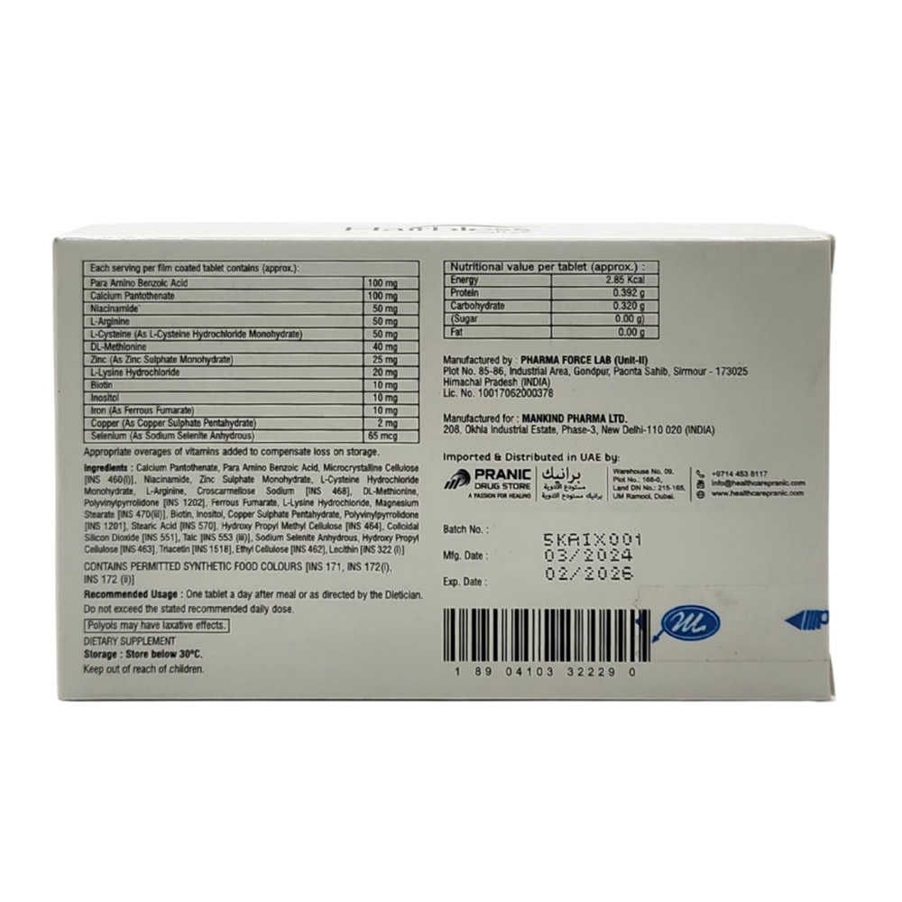 Mankind - Hairbless Tablets - 30 Pcs