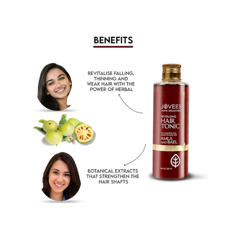 Jovees Herbal - Amla & Bael Herbal Hair Tonic - 100 ml
