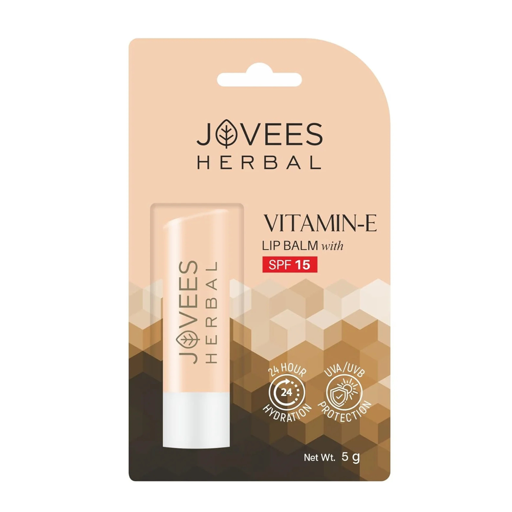 Jovees Herbal - Vitamin E Lip Balm SPF 15 - 5 gm