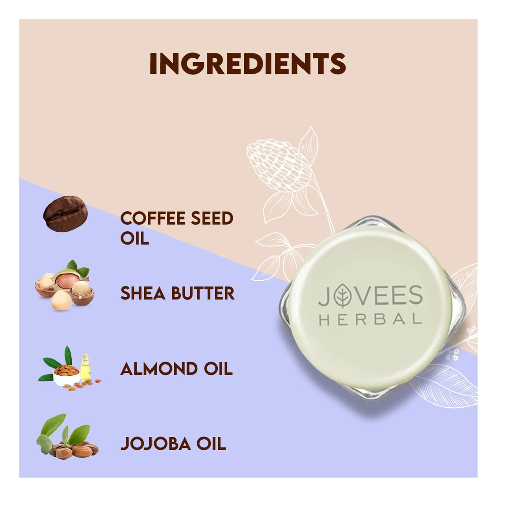 Jovees Herbal - Exfoliating Coffee Lip Scrub - 8 gm