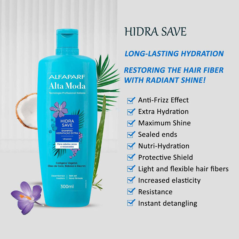Alta Moda - Keratin Impact Shampoo - 300 ml