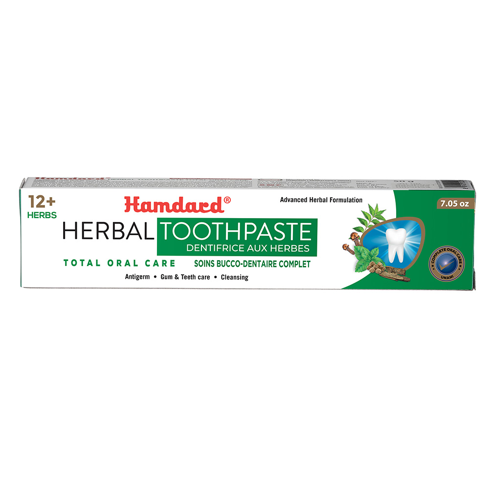 Hamdard - Total Oral Care Herbal Toothpaste - 200 gm