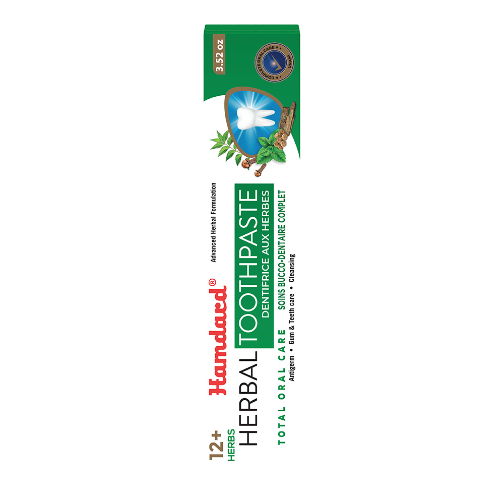 Hamdard - Total Oral Care Herbal Toothpaste - 100 gm