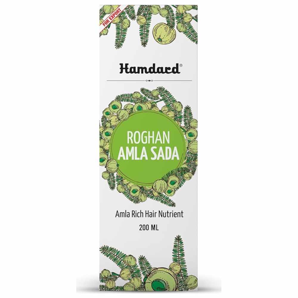 Hamdard - Roghan Amla Sada Hair Nutrient Oil - 200 ml