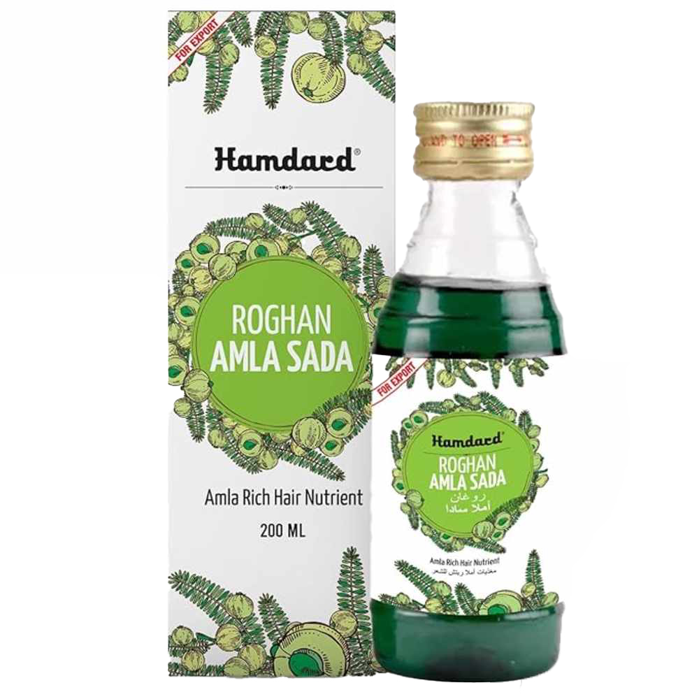 Hamdard - Roghan Amla Sada Hair Nutrient Oil - 200 ml