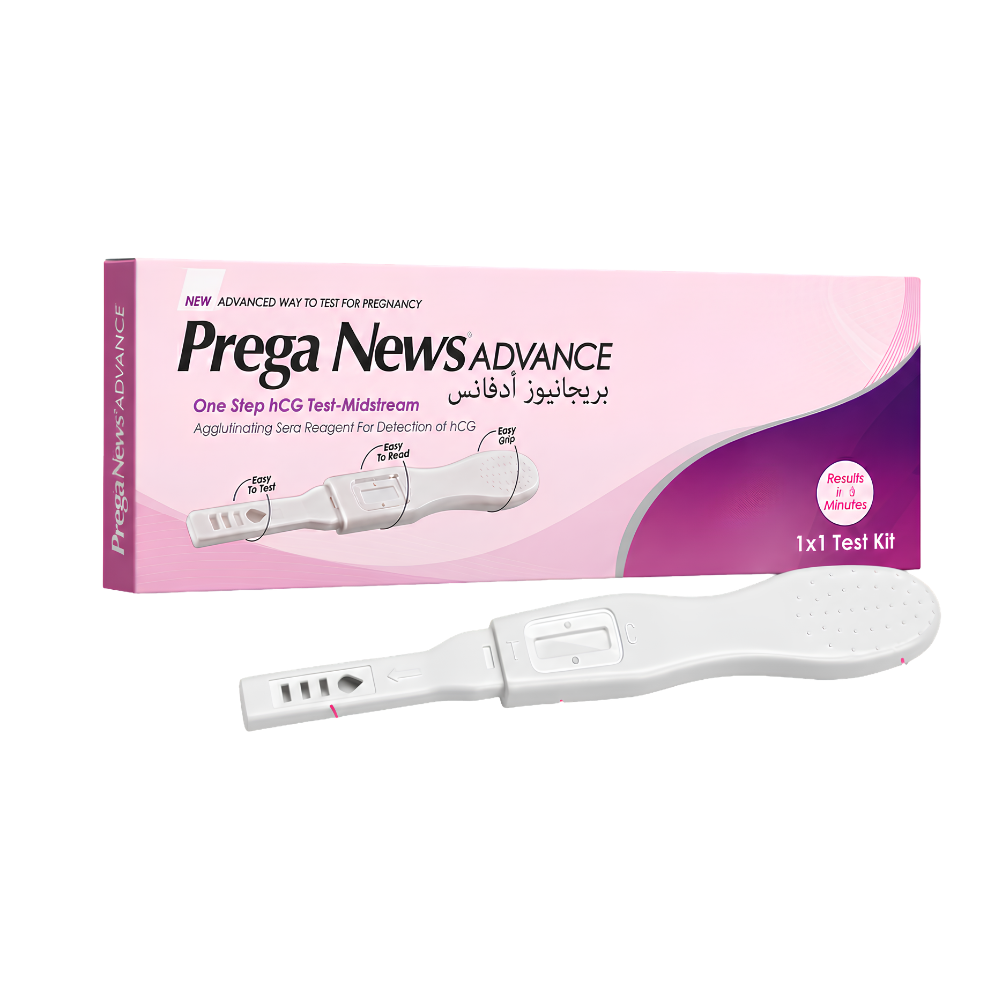 Prega News - Advanced One Step HCG Test - Midstream