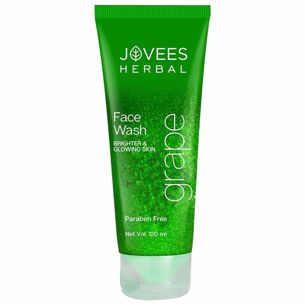 Jovees Herbal - Brighter & Glowing Skin Grape Face Wash - 120 ml