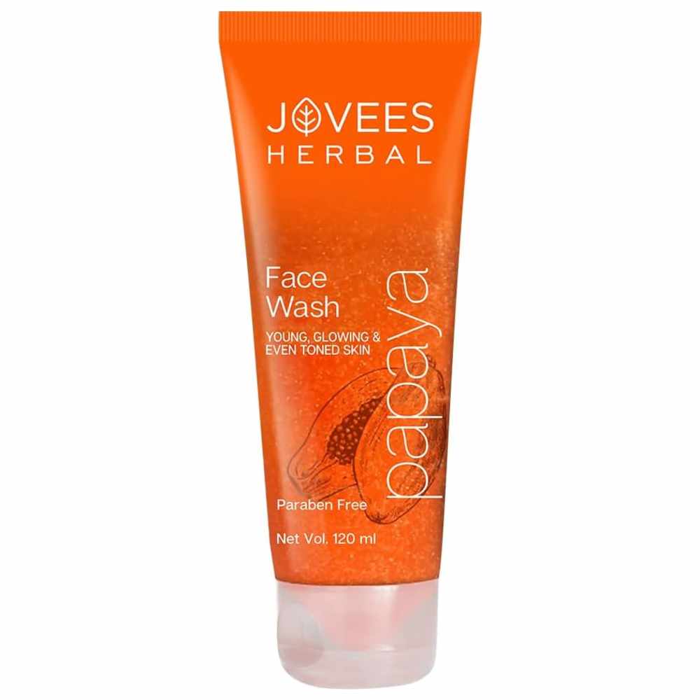 Buy Jovees Herbal - Young, Glowing Papaya Face Wash - 120 ml