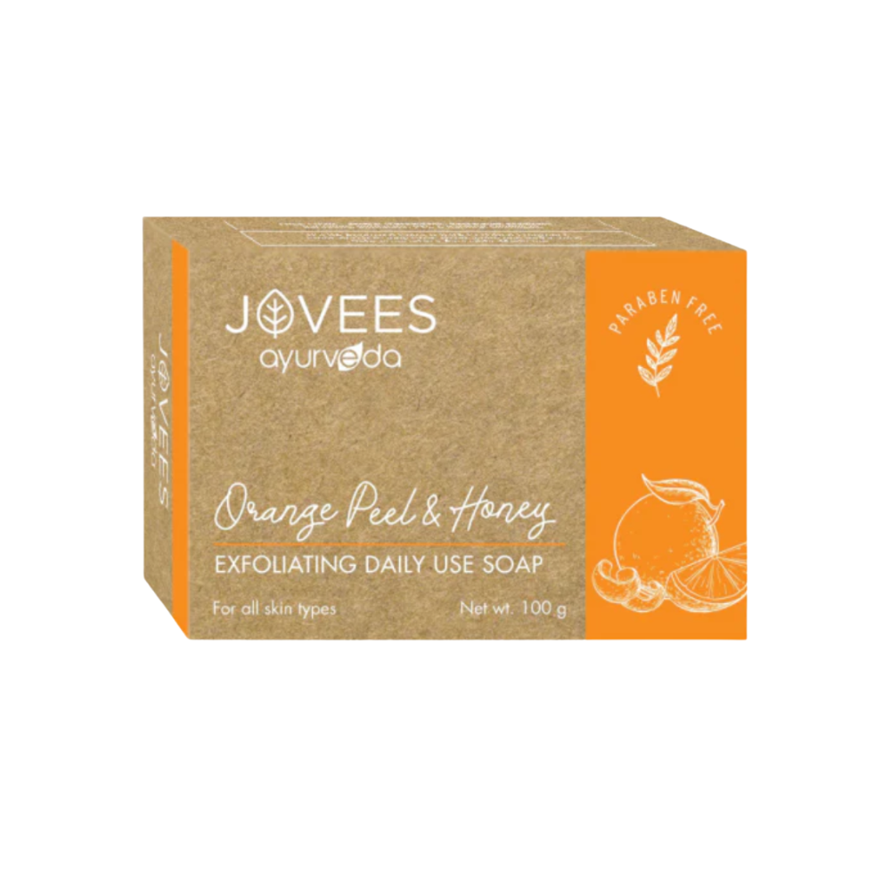 Jovees Herbal - Orange Peel & Honey Soap - 100 Gm