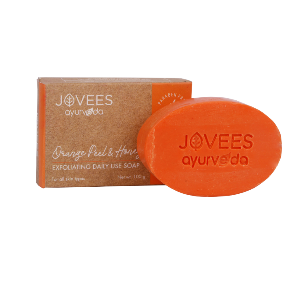 Jovees Herbal - Orange Peel & Honey Soap - 100 Gm