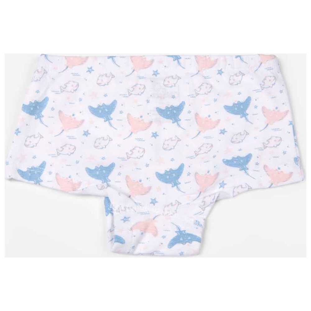 Keebee Girl's Soft & Comfortable Briefs - Pack of 4
