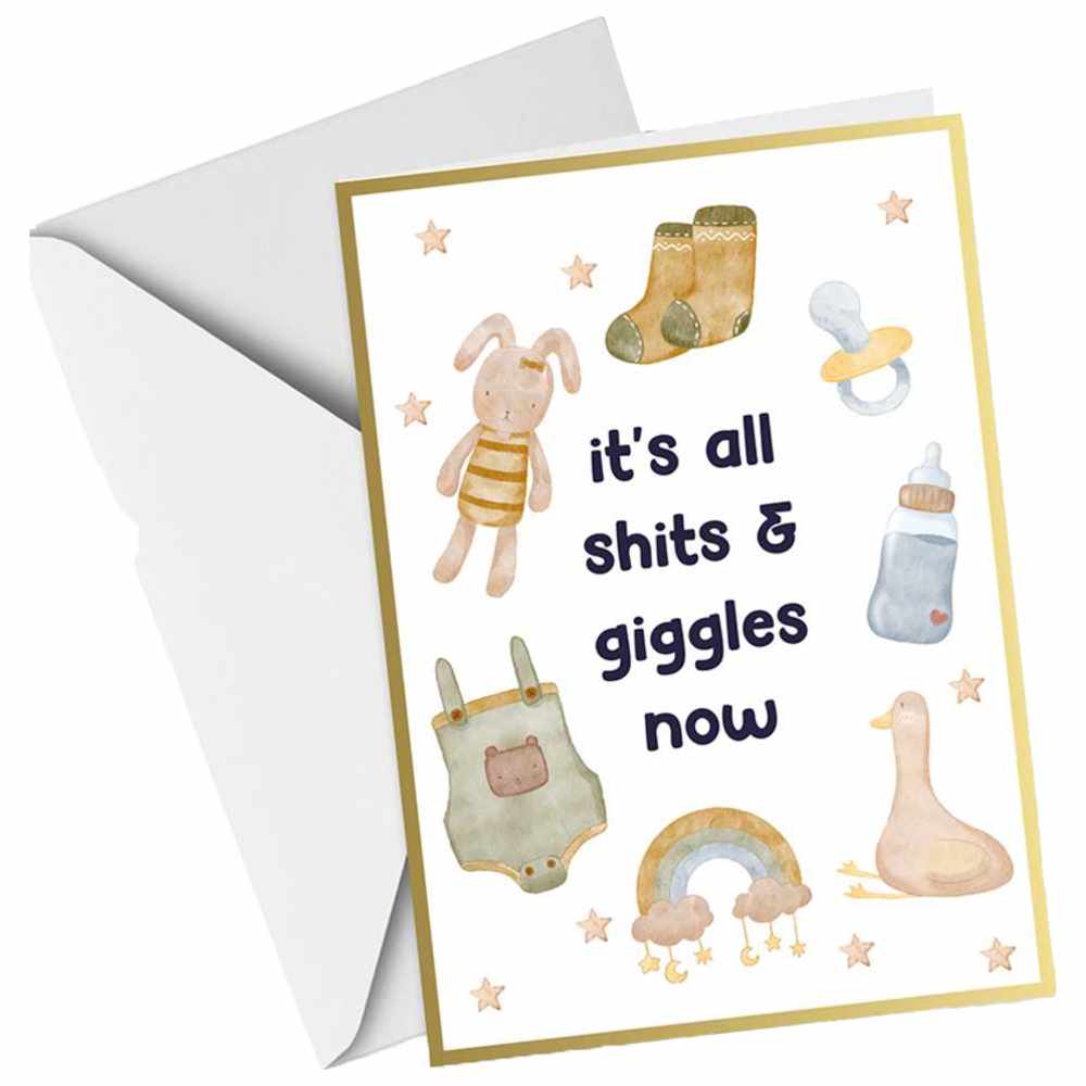 Share The Love - New Baby Greeting Card