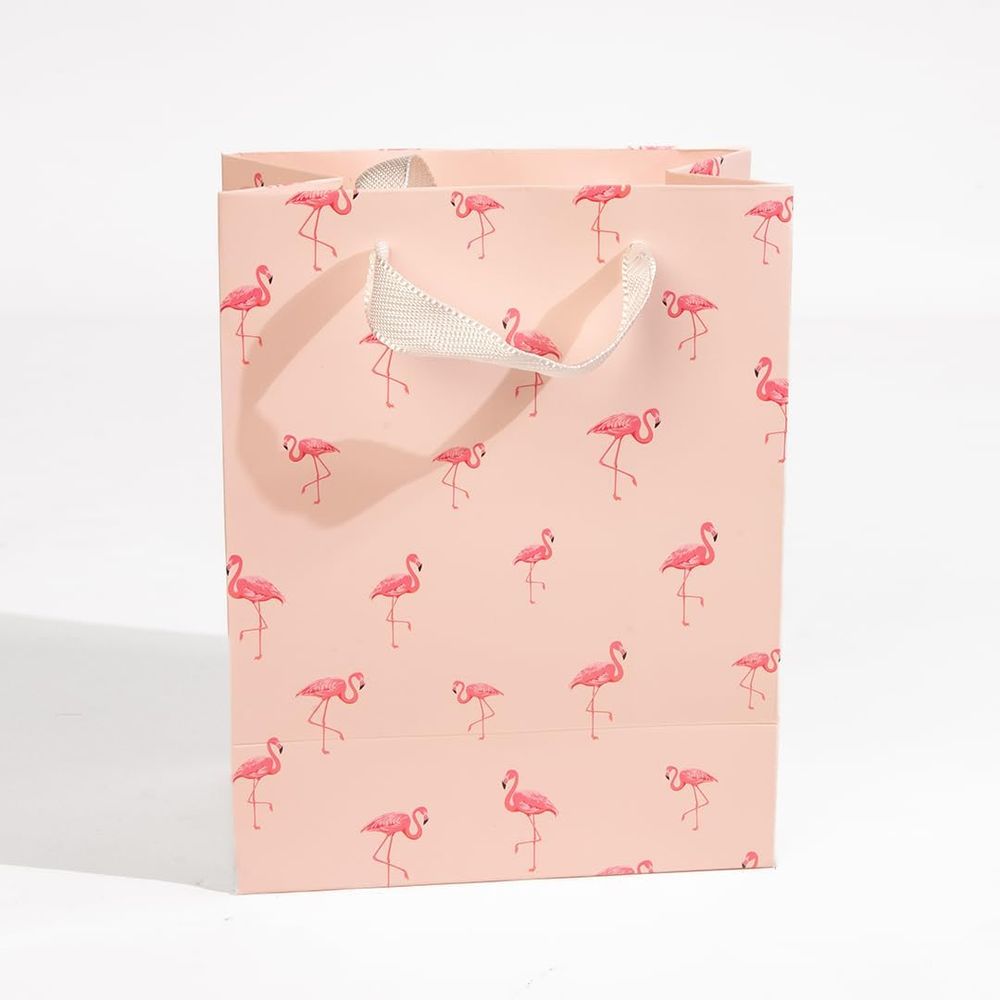 Share the Love Flamingo Gift Bag - Pink