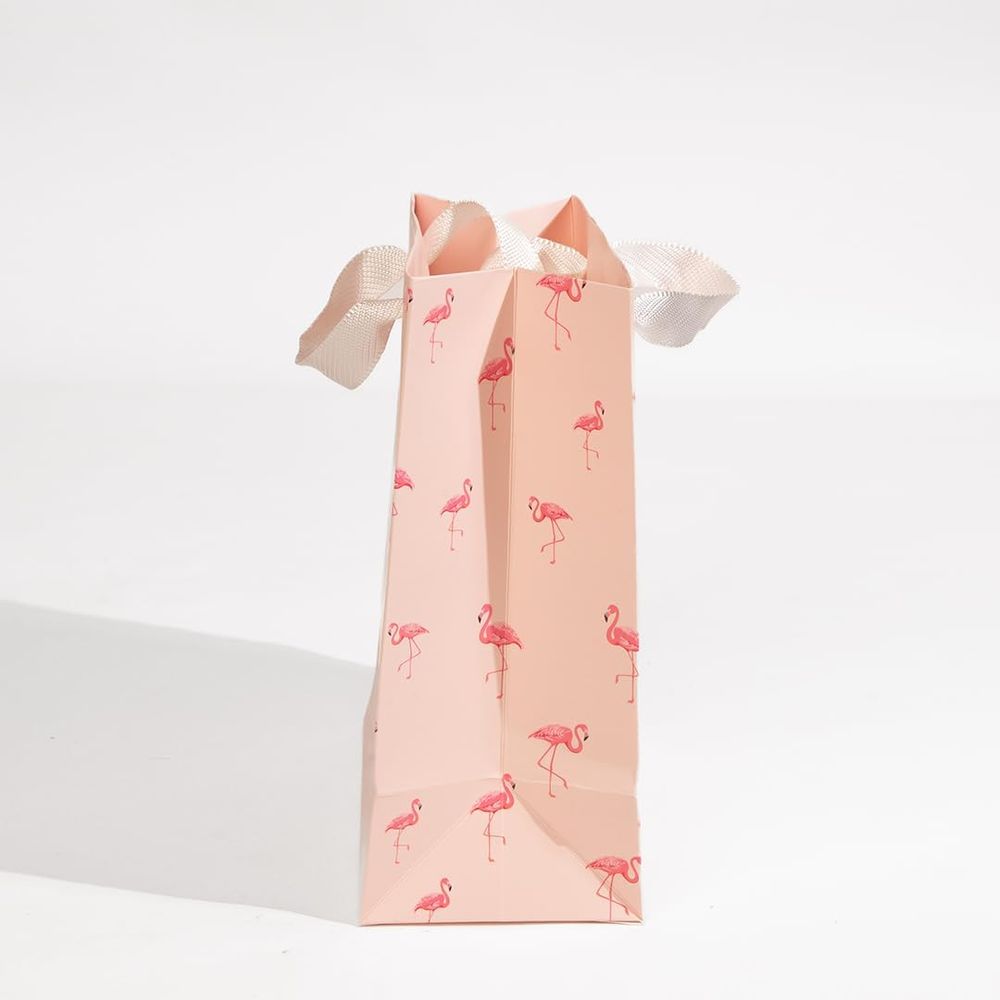 Share the Love Flamingo Gift Bag - Pink