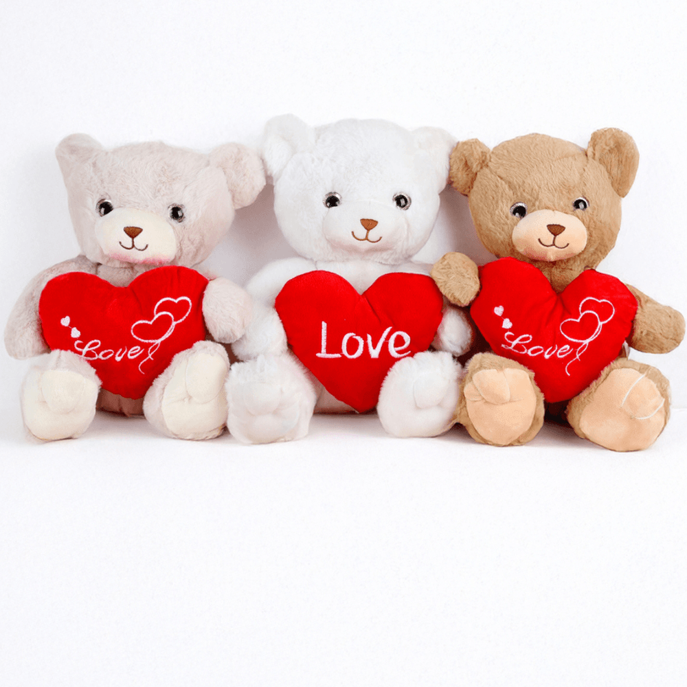 Share the Love - Love Hug Teddy Assorted - 25cm