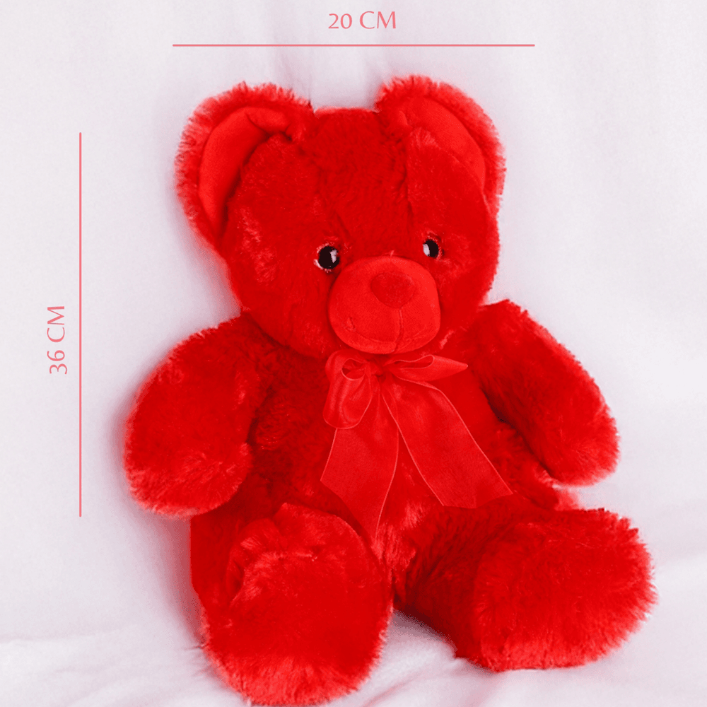 Share the Love - Scarlet Romance Teddy - Red - 25 cm