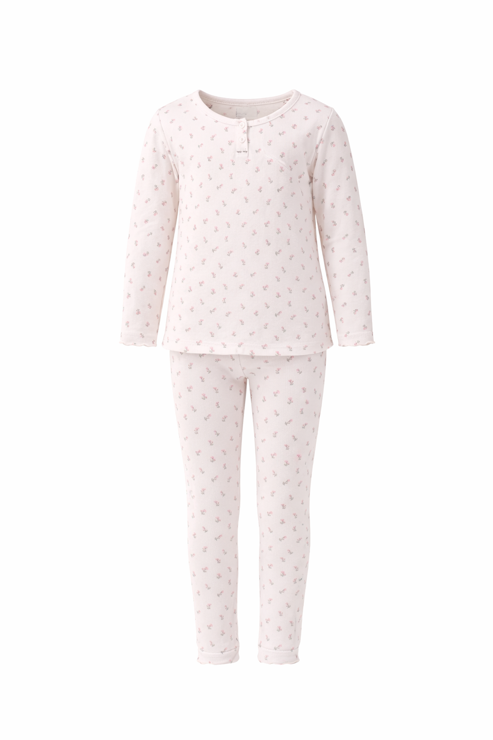 Bumbabae Garden Spray Pajama Set - Pink - 2 Pcs