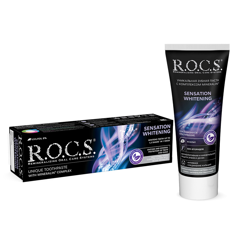 Rocs - Sensation Whitening Toothpaste - 74 gm