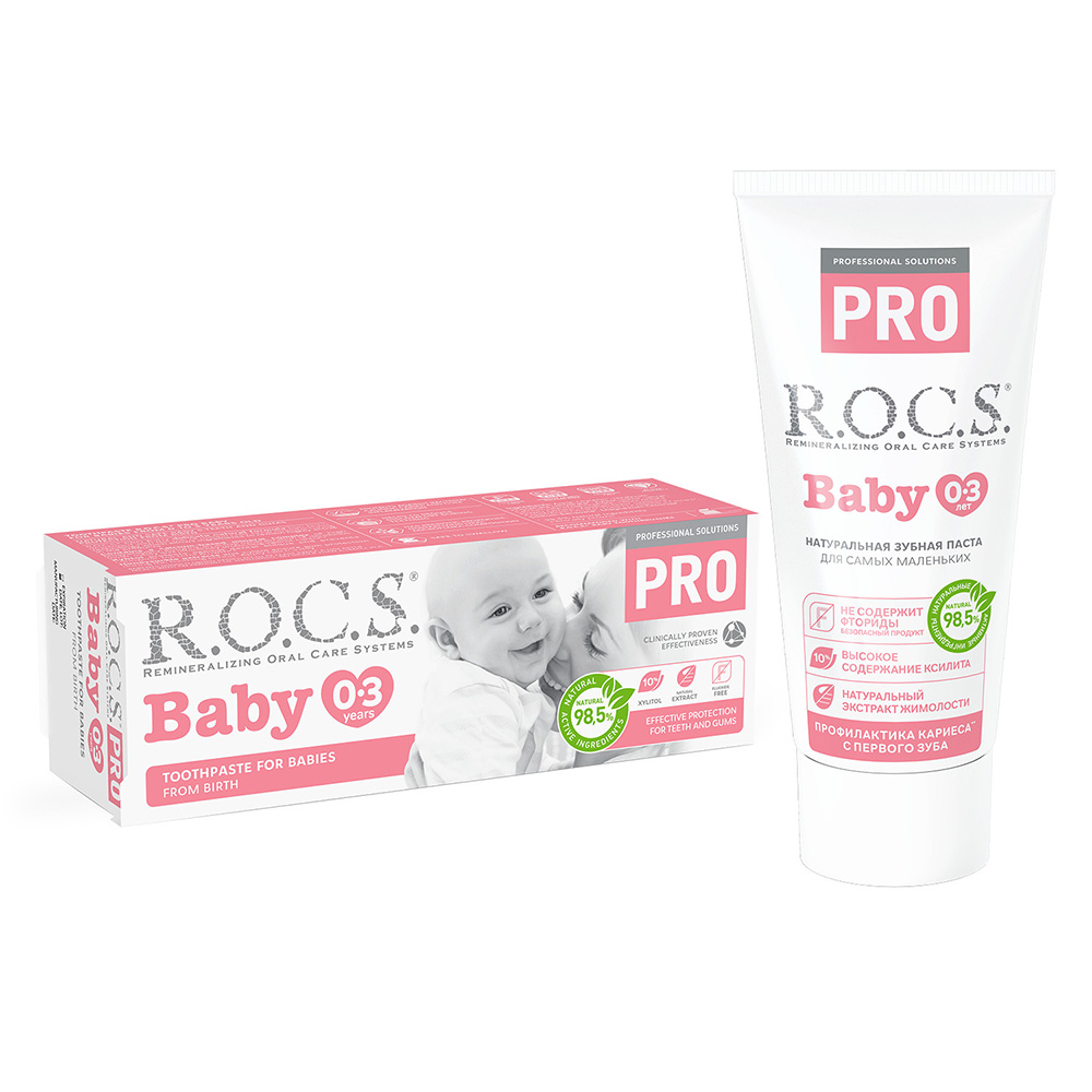 Rocs - Pro Baby Toothpaste - 45 gm