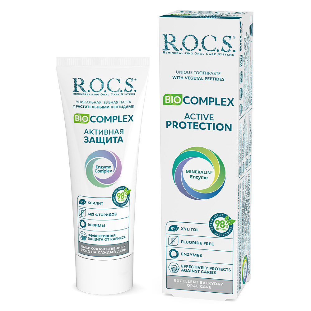Rocs - Biocomplex Active Protection Toothpaste - 94 gm
