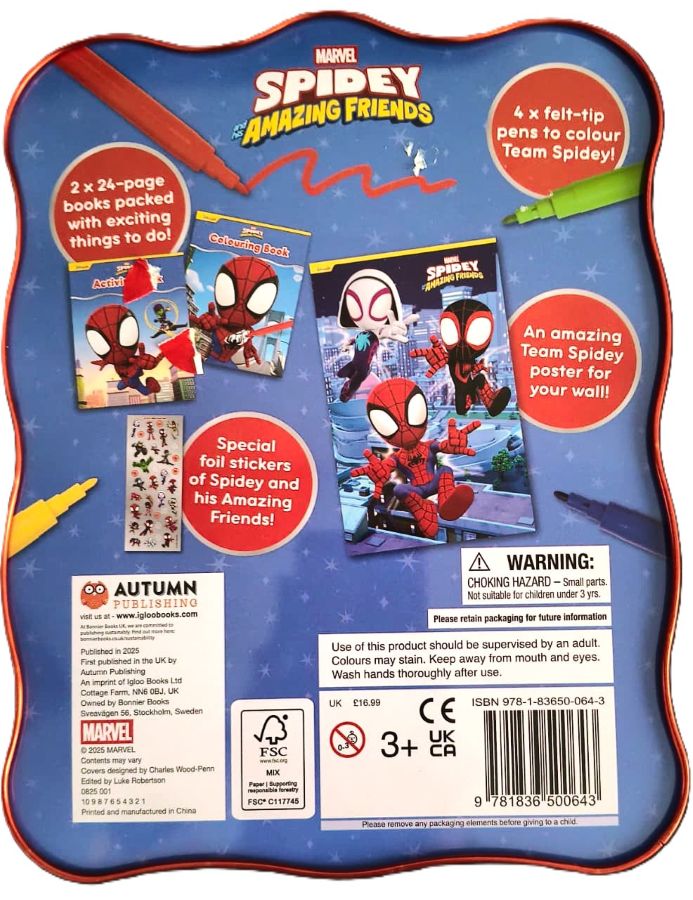 Autumn Publishing Marvel Spidey Amazing Friends 5 In 1 Activity Book