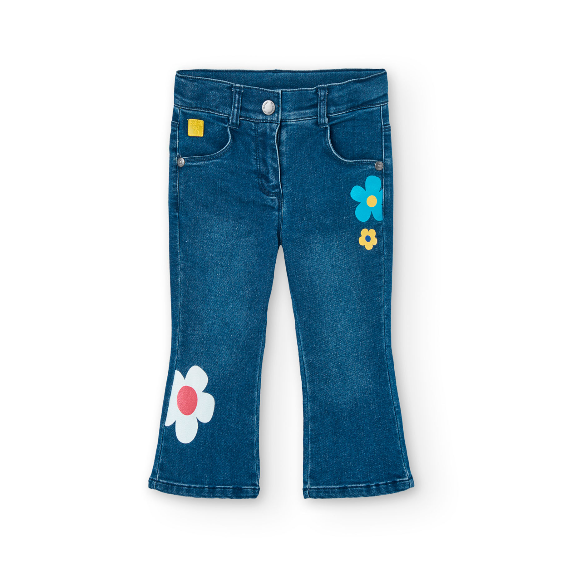 Boboli Girl's Knitted Trousers - Blue