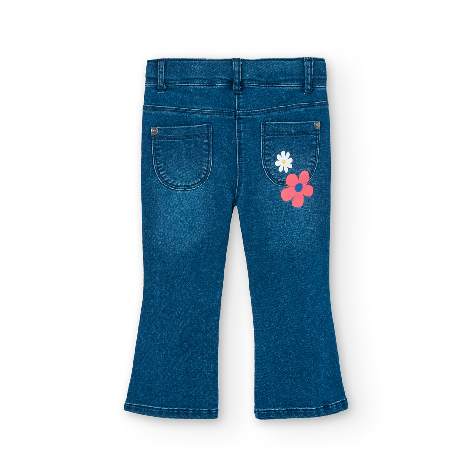 Boboli Girl's Knitted Trousers - Blue