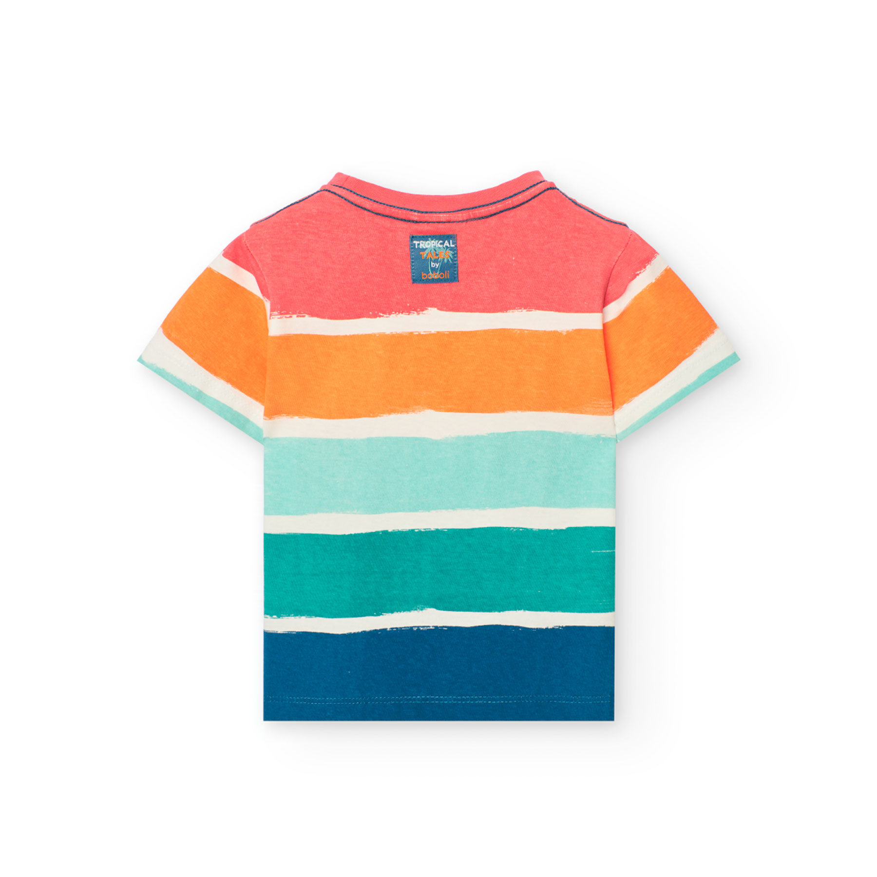 Boboli Boy's Printed Knitted Short Sleeve T-Shirt
