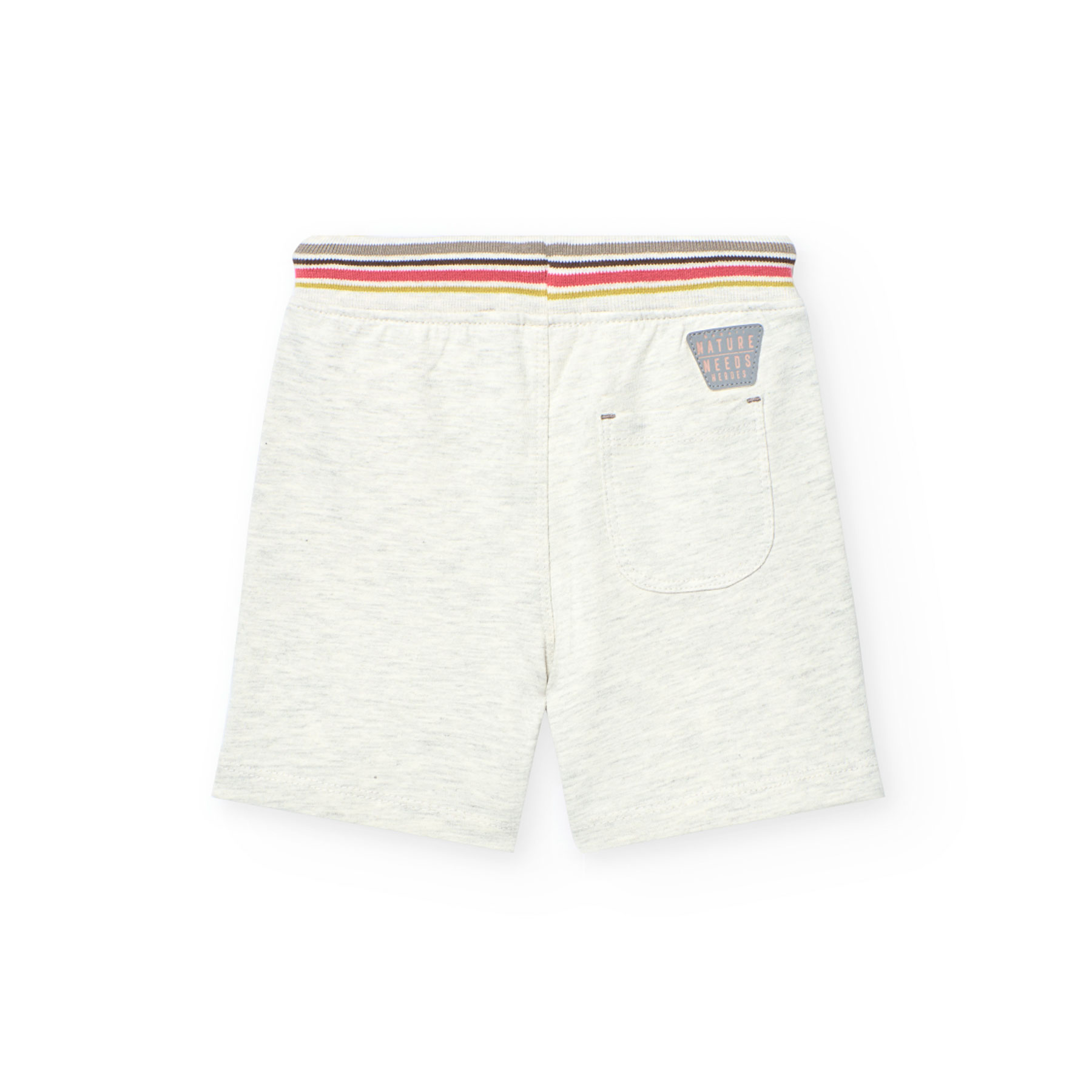 Boboli Boy's Knitted Shorts Off-White - Off White