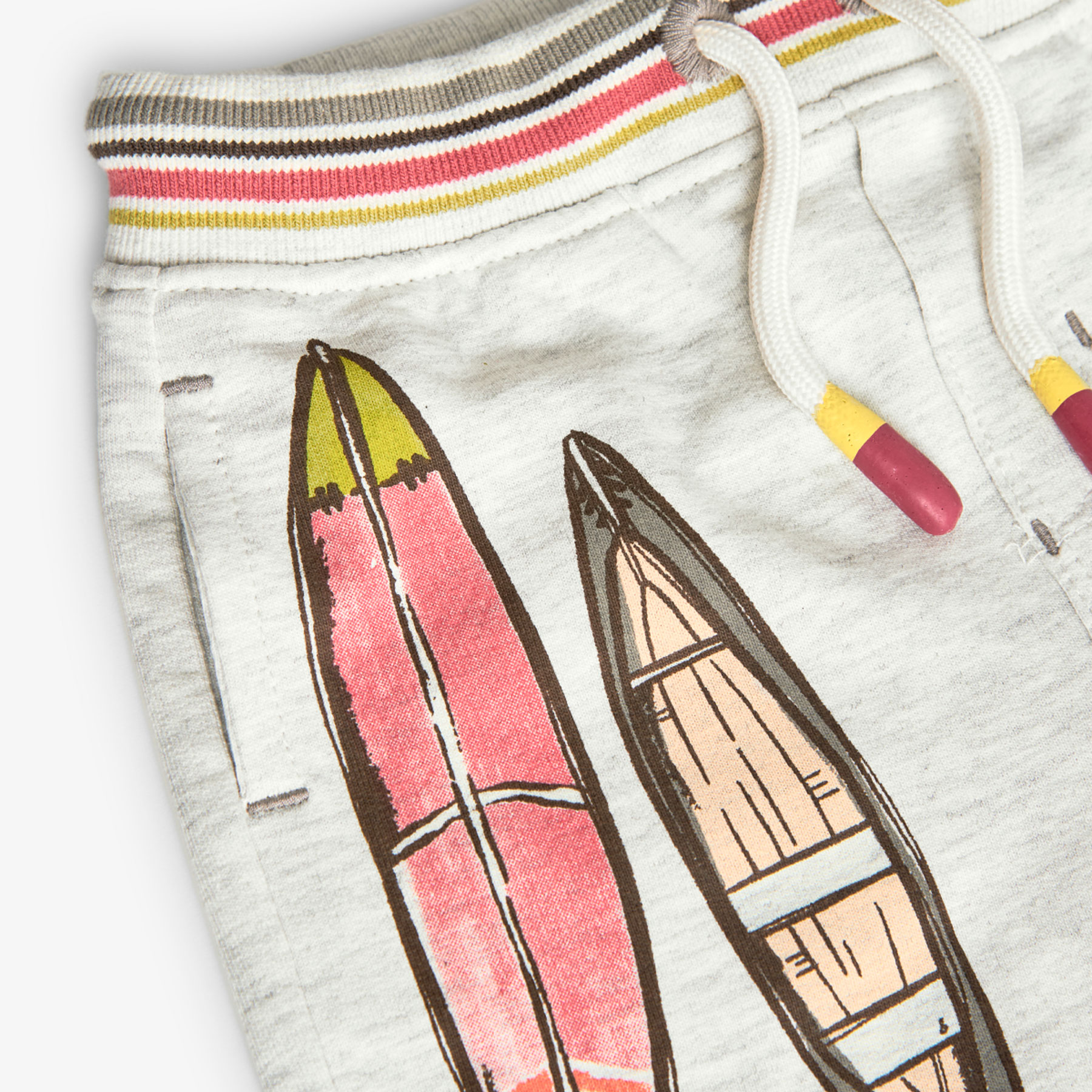 Boboli Boy's Knitted Shorts Off-White - Off White