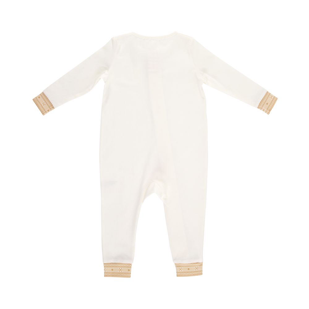 Thoub Saghiri - White Romper