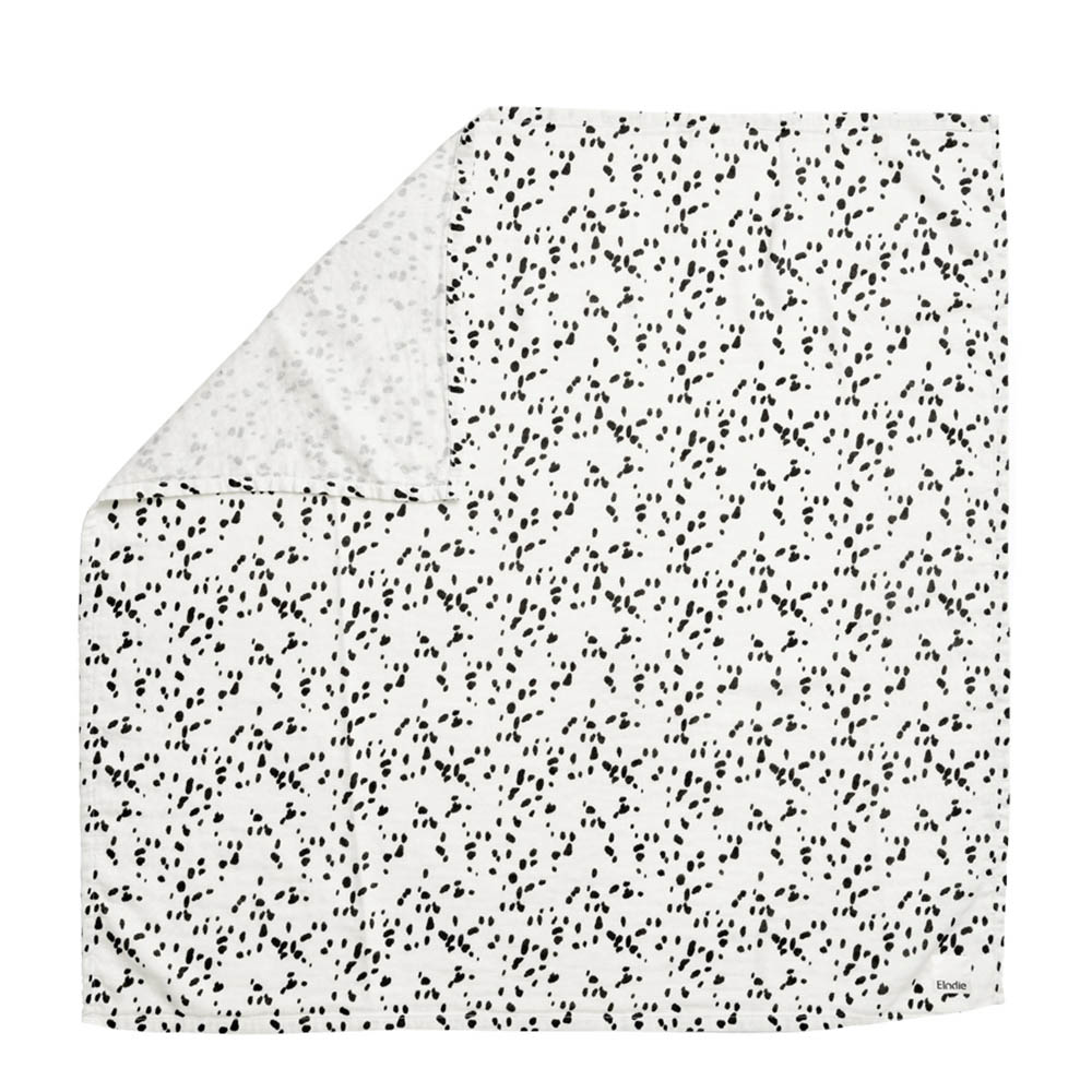 Elodie Details Bamboo Muslin Baby Blanket - Dalmatian Dots
