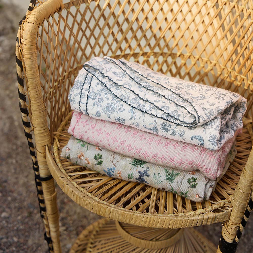 Elodie Details Bamboo Muslin Baby Blanket - Fairytale Forest