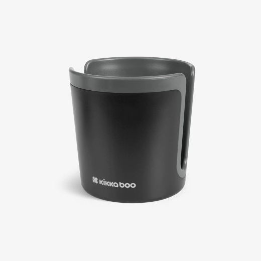 Kikkaboo - Universal Stroller Cup & Bottle Holder – Black