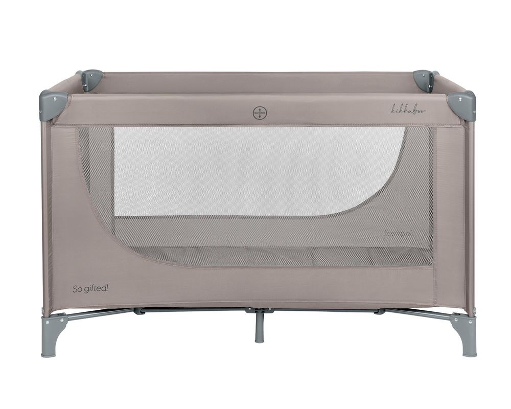 Kikkaboo - 1-Level Foldable Baby Cot