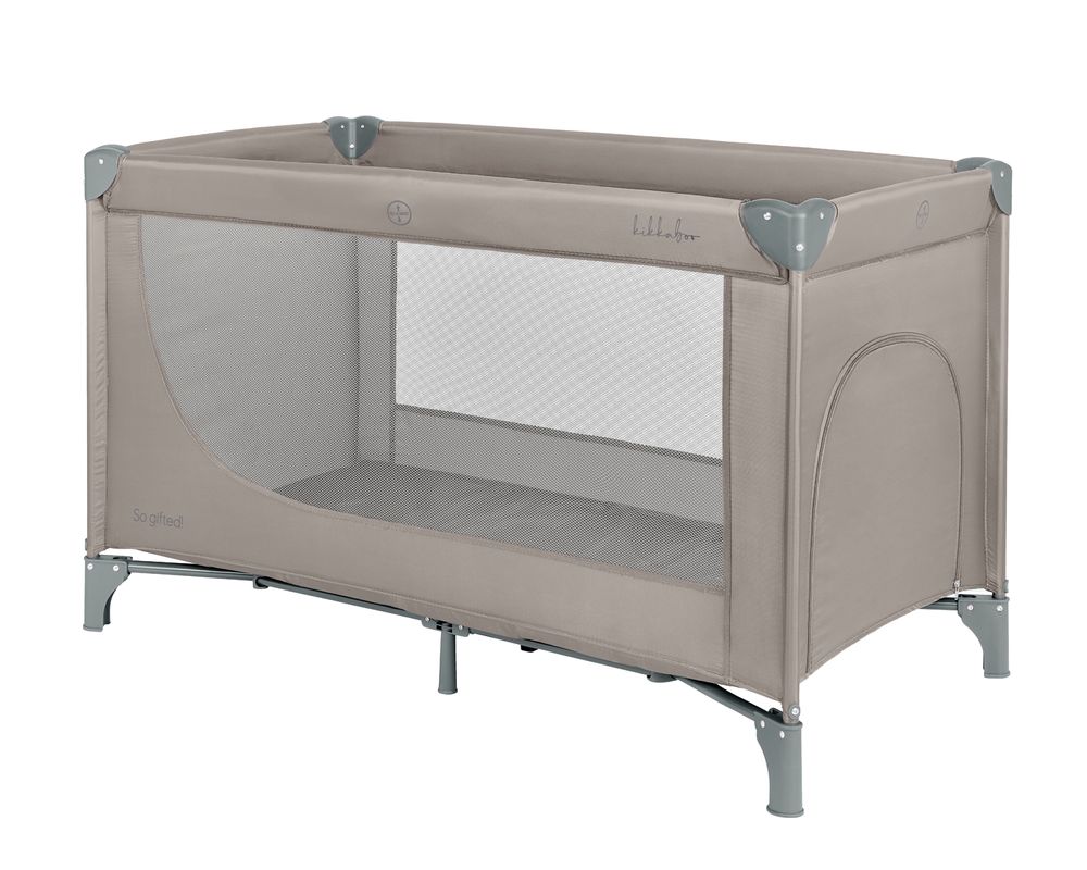 Kikkaboo - 1-Level Foldable Baby Cot