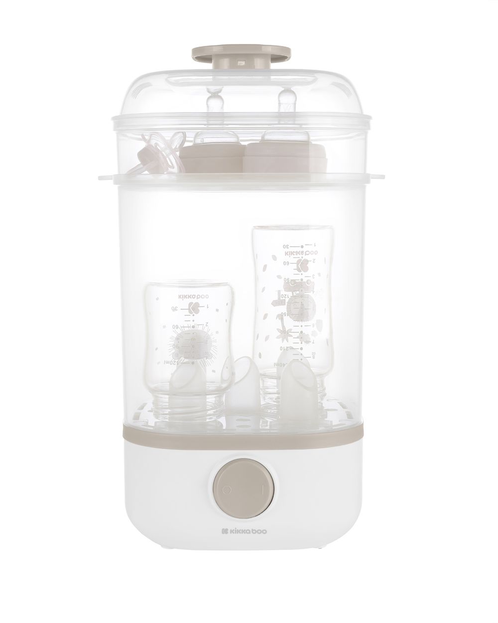Kikkaboo - Clyde Baby Bottle Sterilizer – Beige