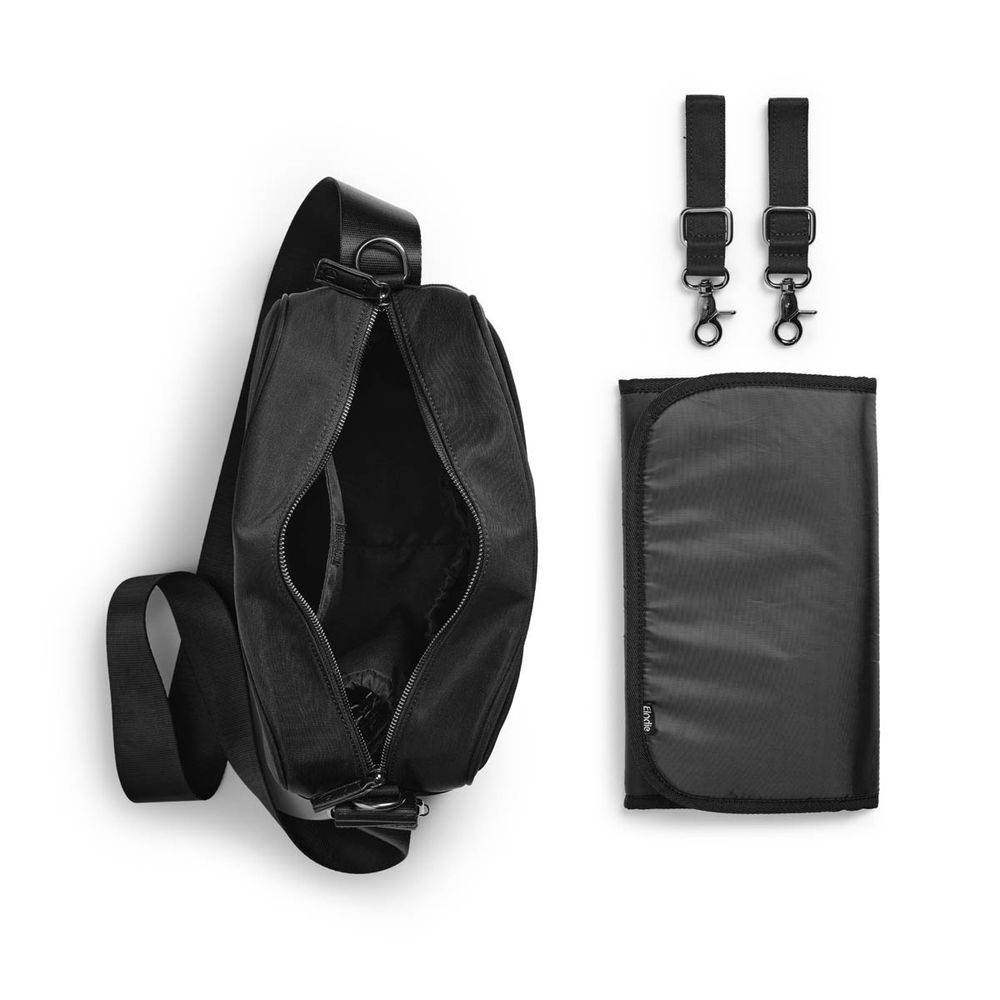Elodie - Multi-Use Crossbody Changing Bag - Black