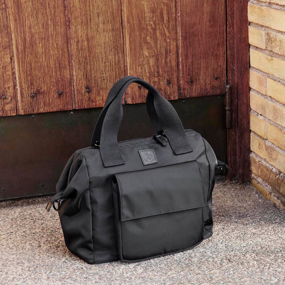 Elodie - Wide Frame Multi-Purpose Changing Bag - Black