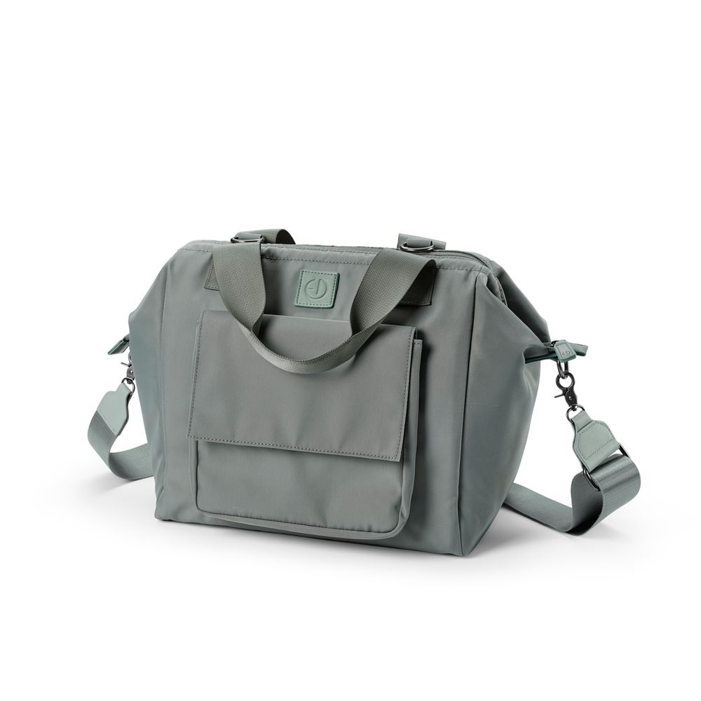Elodie - Wide Frame Changing Bag - Hazy Jade