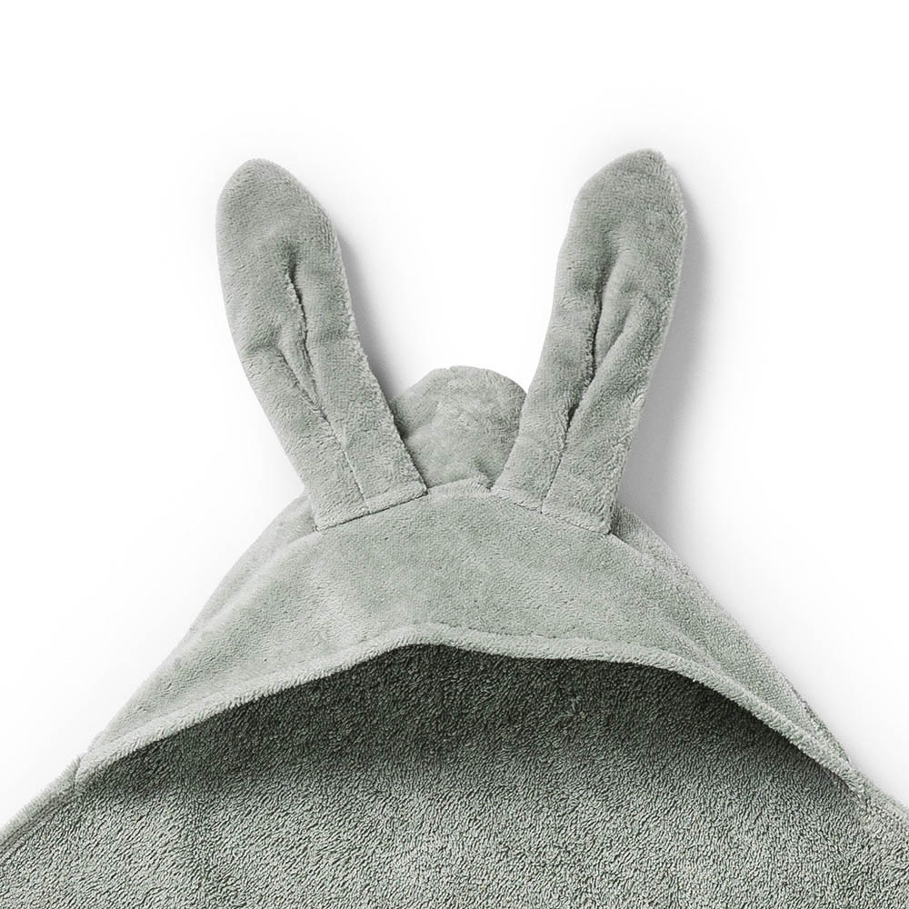 Elodie Details Baby Hooded Towel - Mineral Green