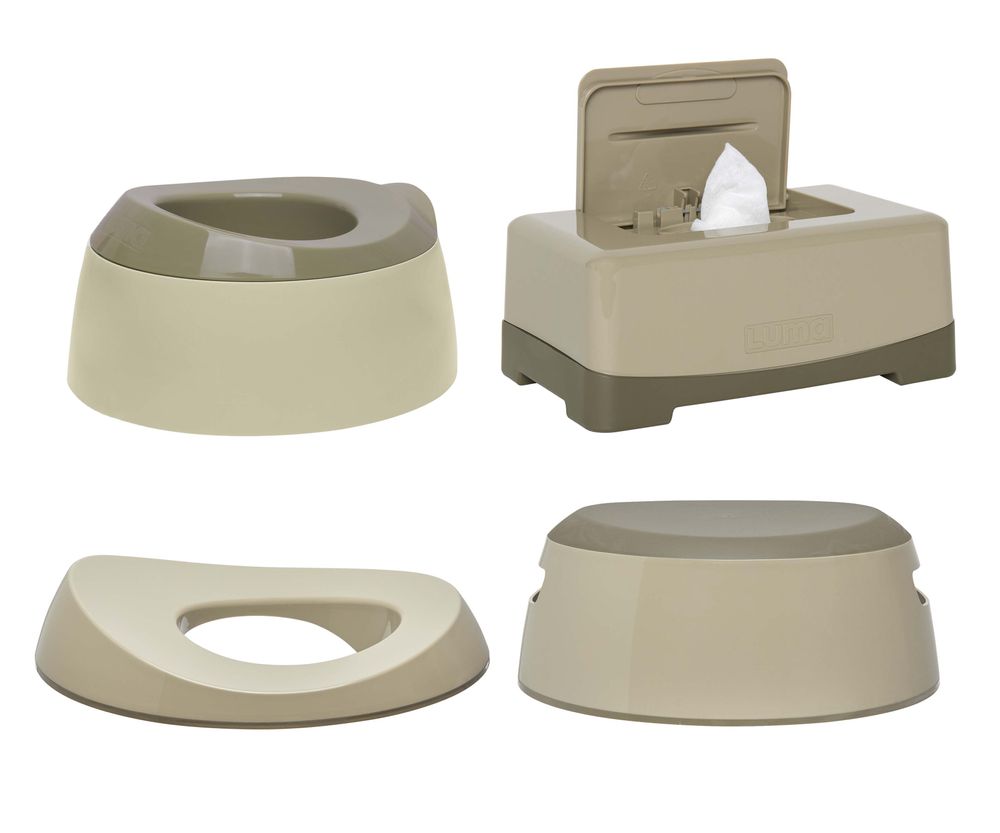 Luma - Potty Training Set - Silk Oat - 4 Pcs