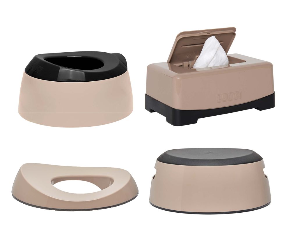 Luma - Potty Training Set - Desert Taupe - 4 Pcs