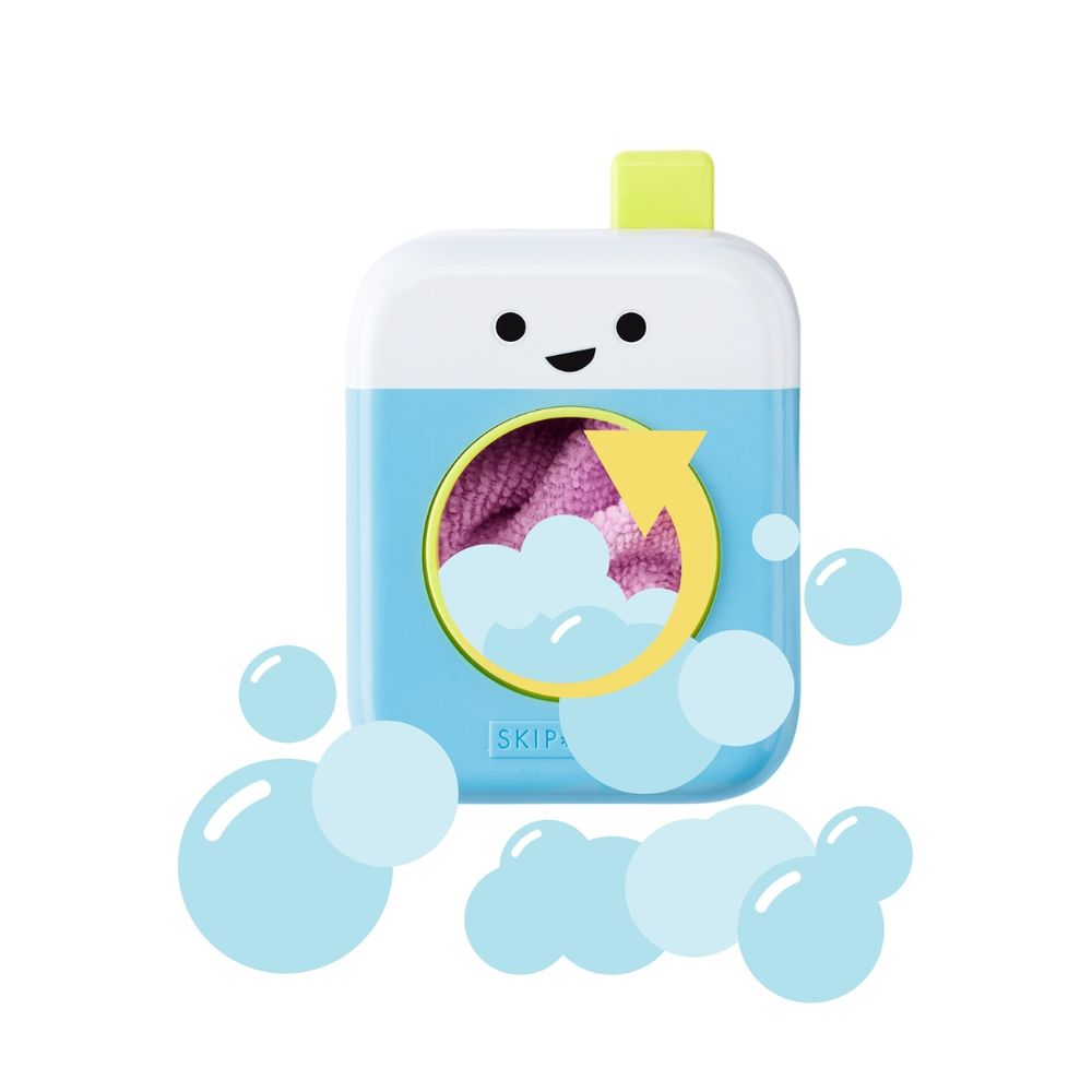 Skip Hop - Squeaky Clean Wash & Spin Bath Toy - 3 Pcs