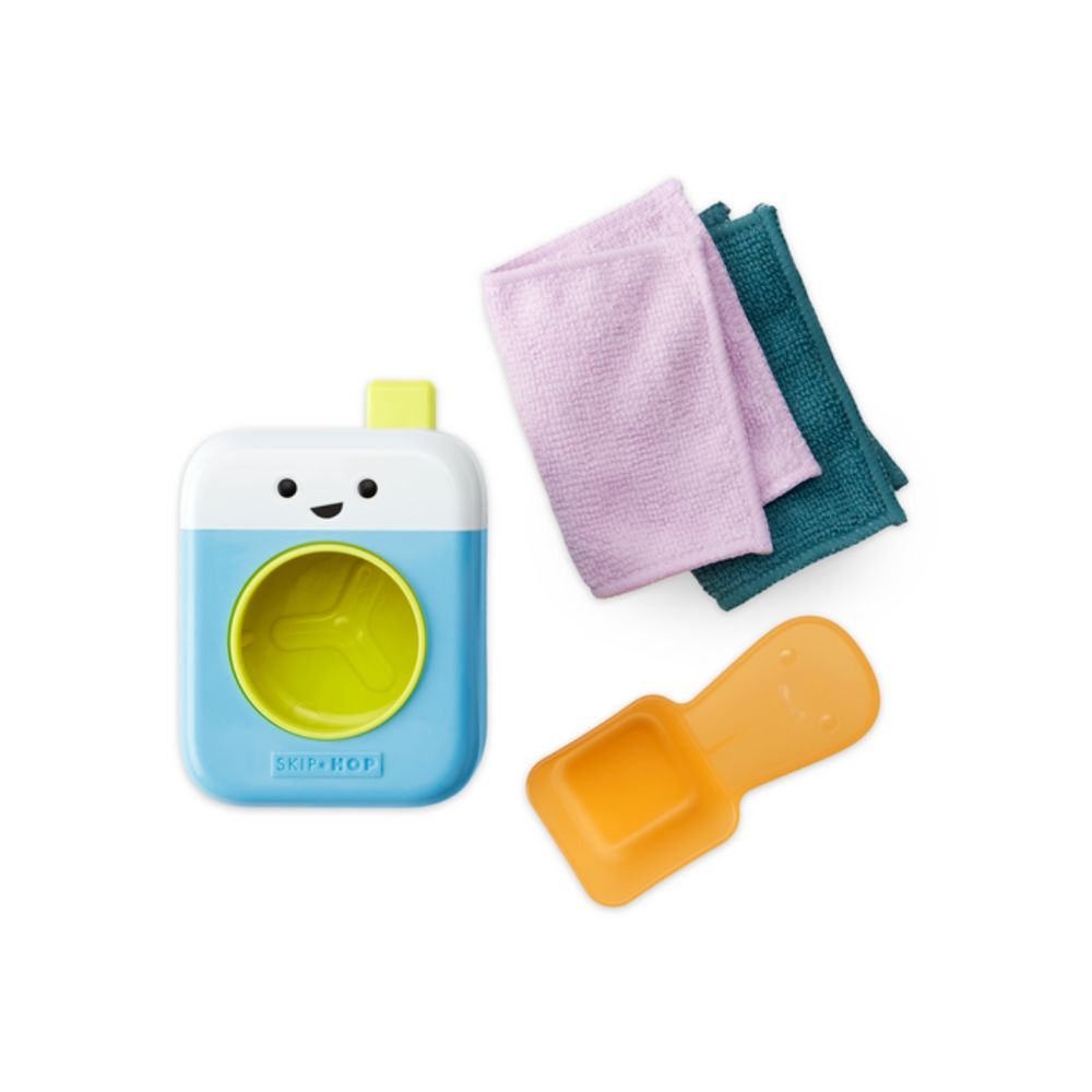 Skip Hop - Squeaky Clean Wash & Spin Bath Toy - 3 Pcs